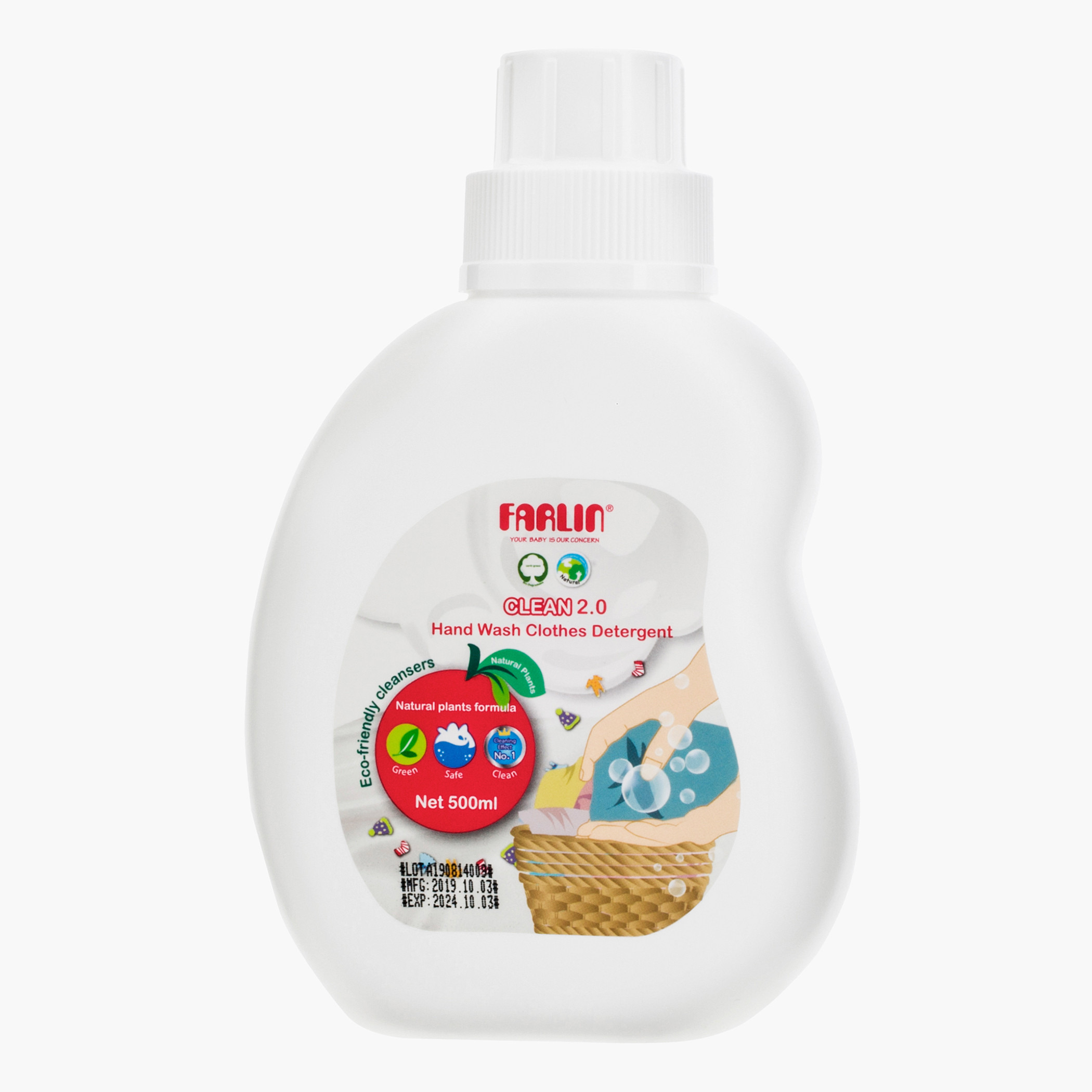 FARLIN Hand Wash Clothes Detergent - 500 ml-baby-feeding-cleaningliquids-image-1
