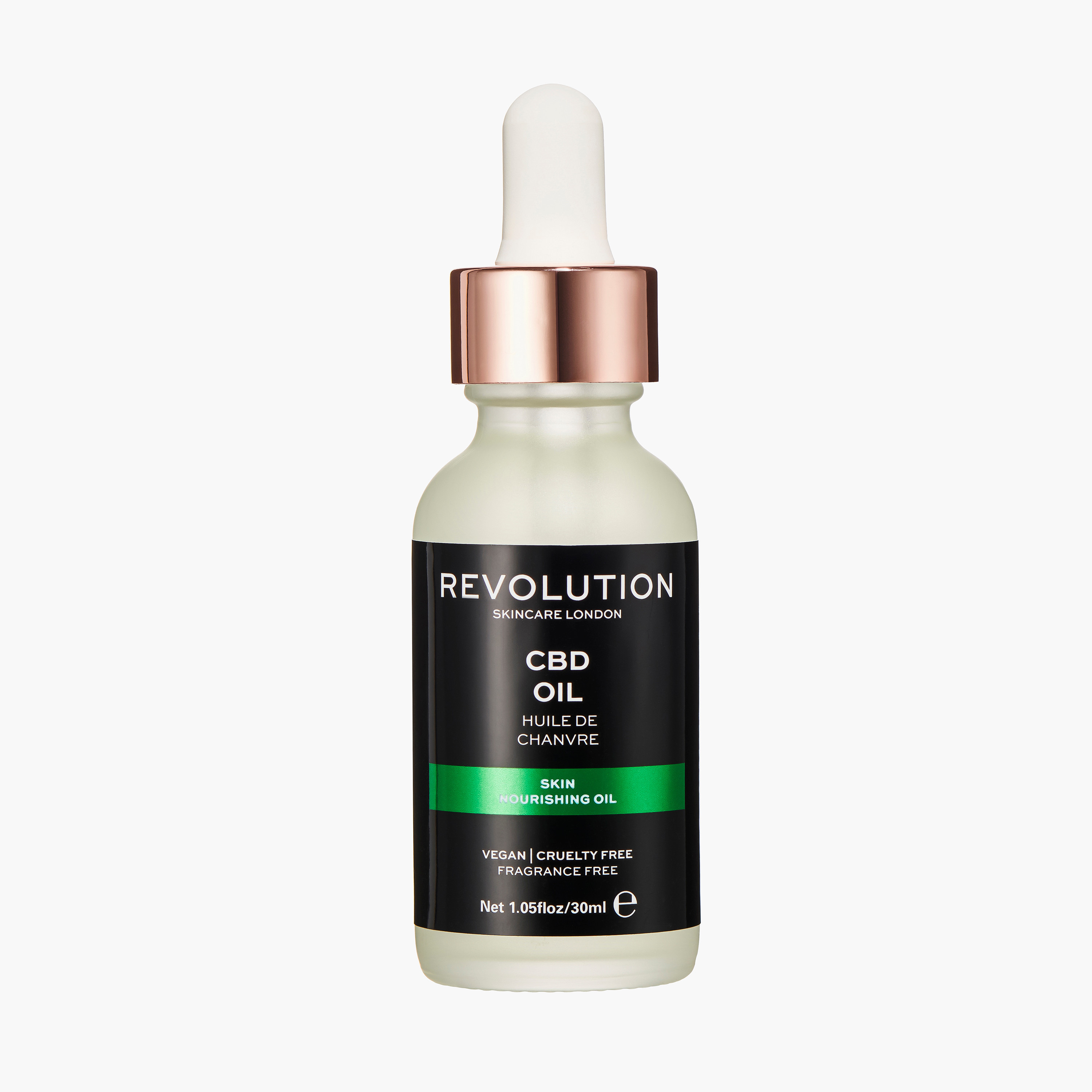 Makeup Revolution Skincare CBD Oil - 30 ml-beautyandpersonalcare-skin-treatmentsandserums-image-1