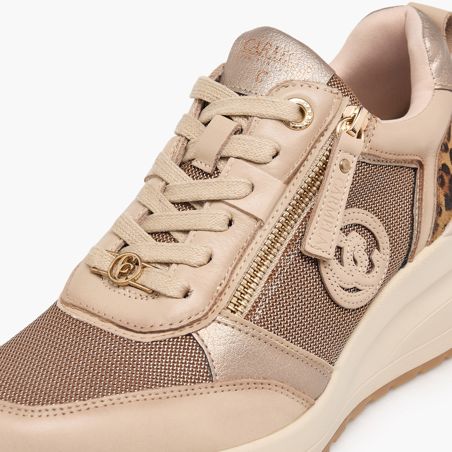 Carmela Women Panelled Leather Lace-Up Ankle Sneakers-women-shoes-sneakers-image-4