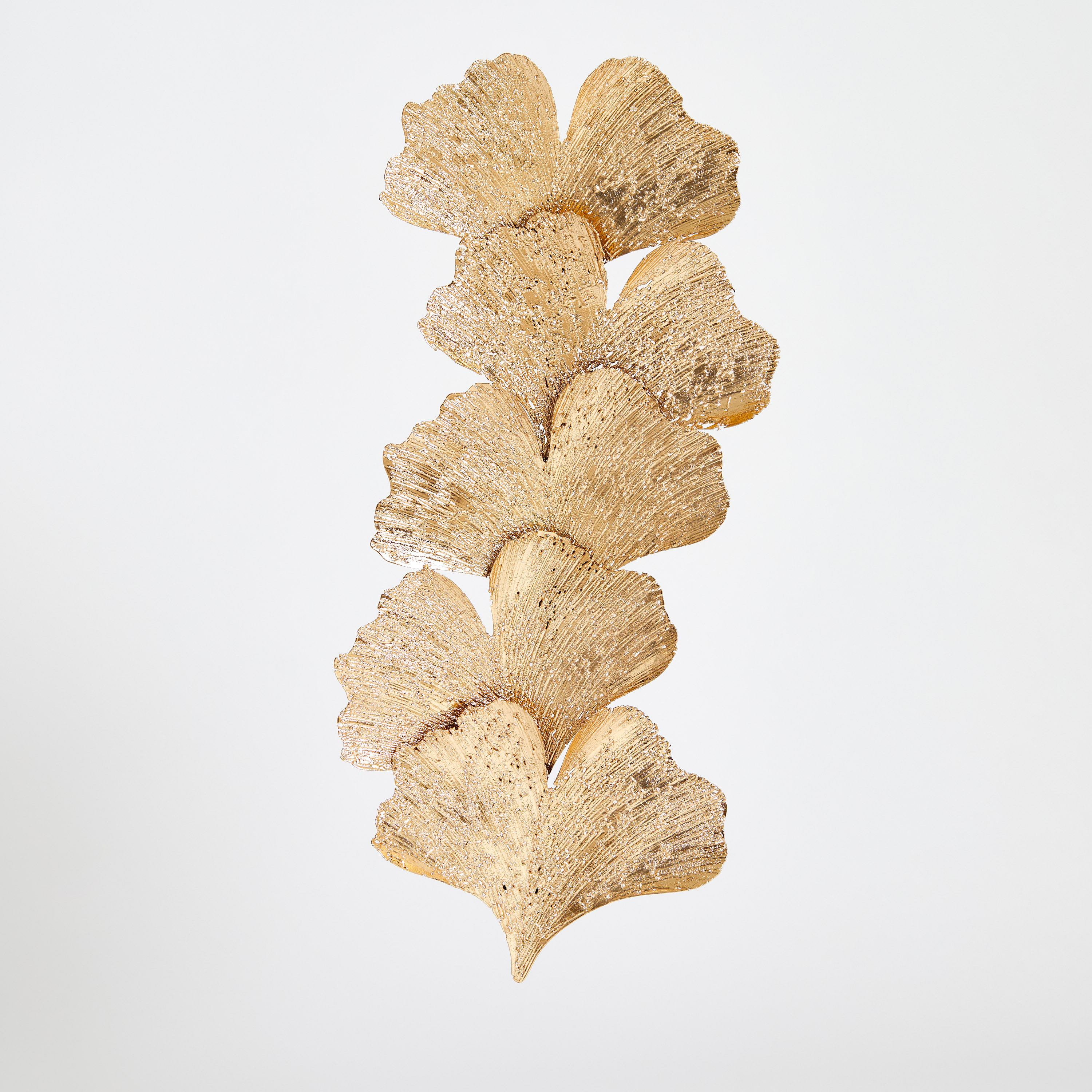 Ginkgo Leaf Wall Decoration - 32x72x6 cms-household-walldecorandmirrors-wallaccessories-image-1