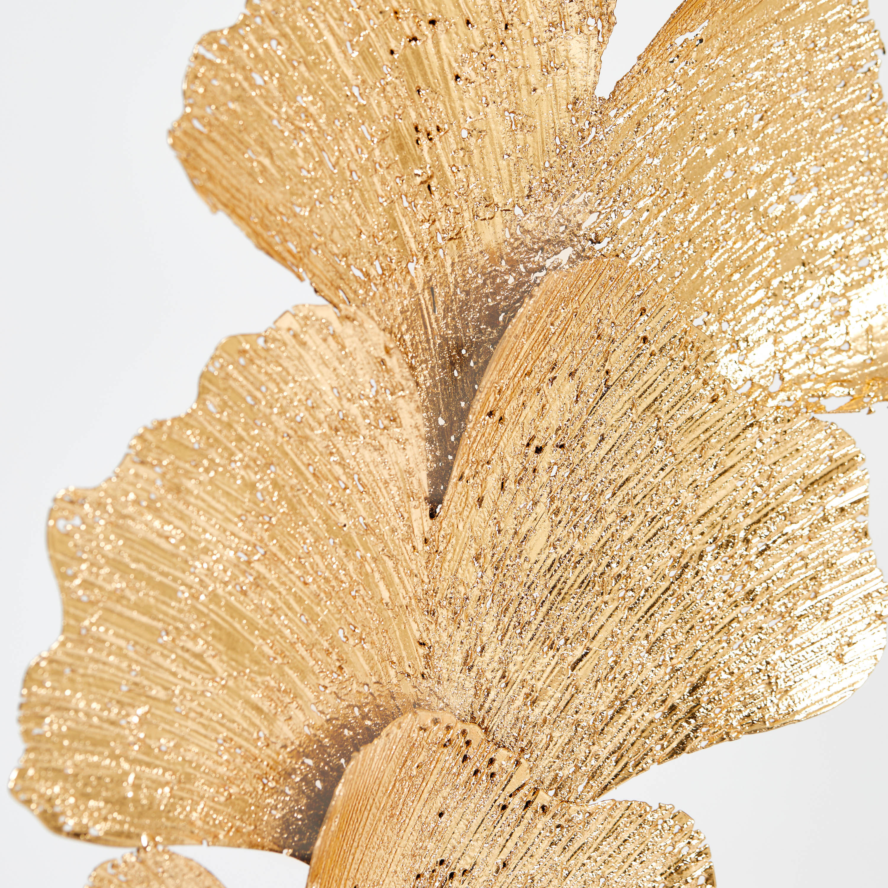 Ginkgo Leaf Wall Decoration - 32x72x6 cms-household-walldecorandmirrors-wallaccessories-image-2