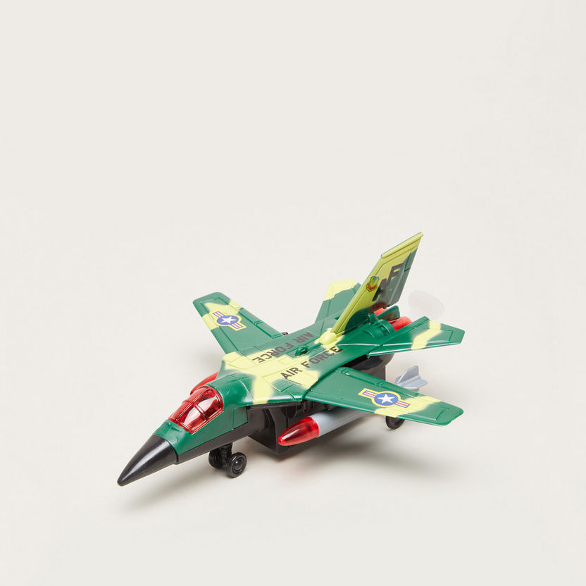 Battery Operated F-111 Fighter Plane Play Set-Gifts-image-0