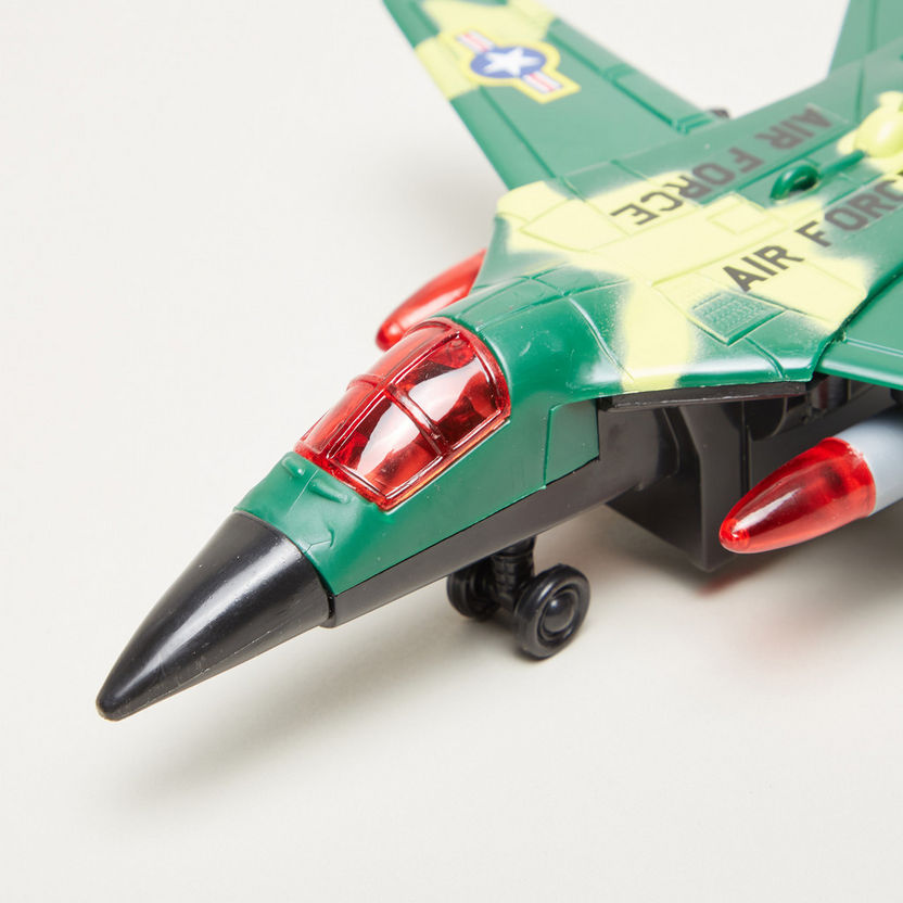 Battery Operated F-111 Fighter Plane Play Set-Gifts-image-1