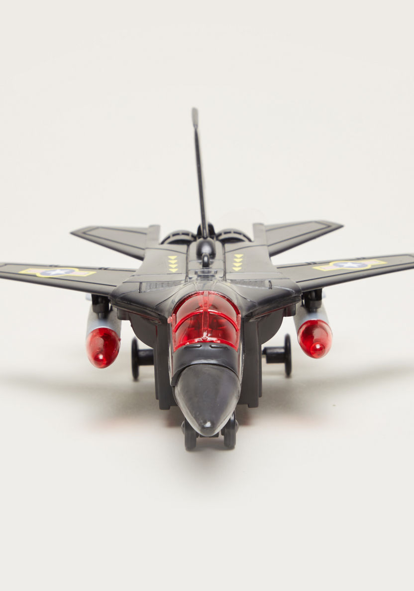 Battery Operated F-111 Fighter Plane Play Set-Scooters and Vehicles-image-3