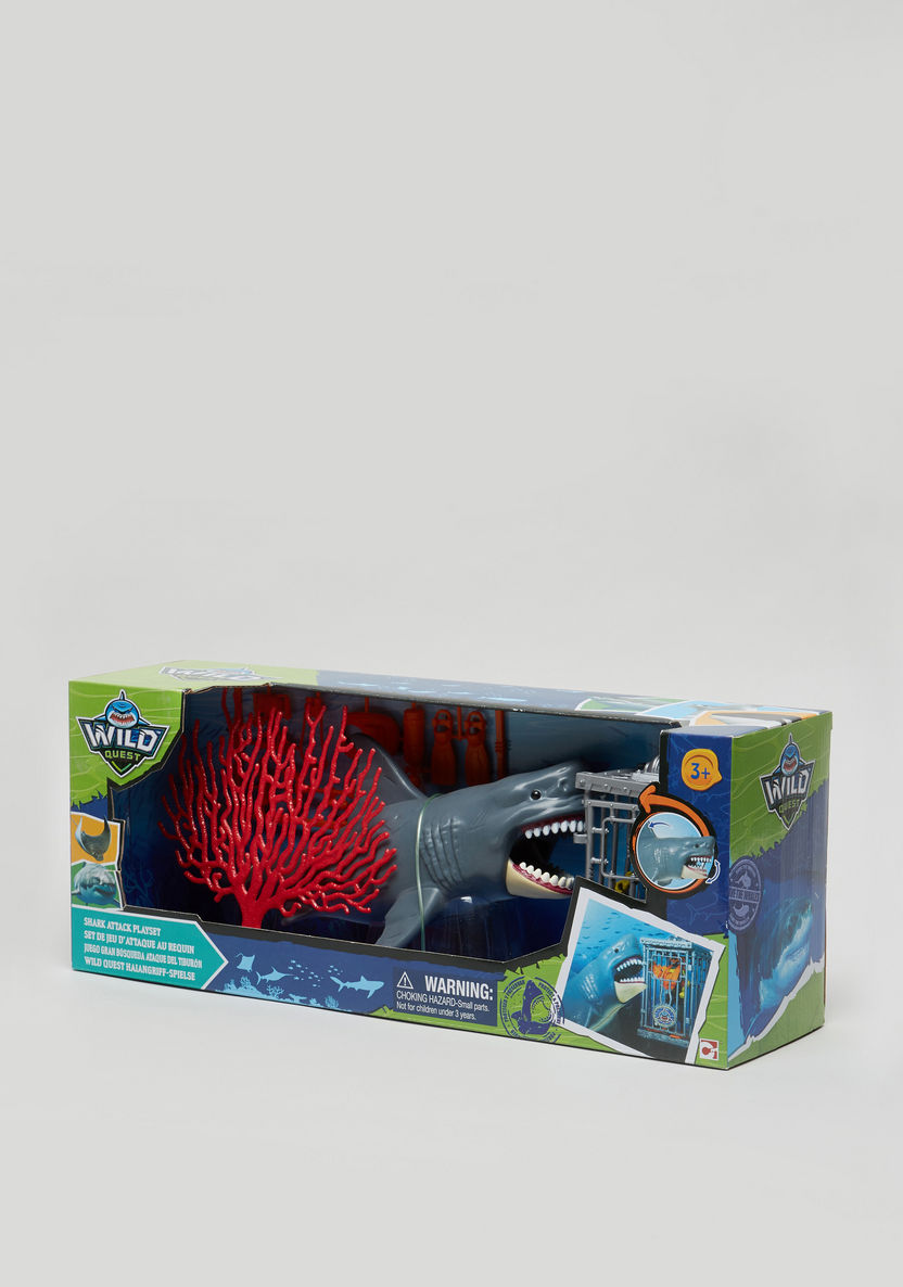 Wild Quest Shark Attack Playset-Action Figures and Playsets-image-5