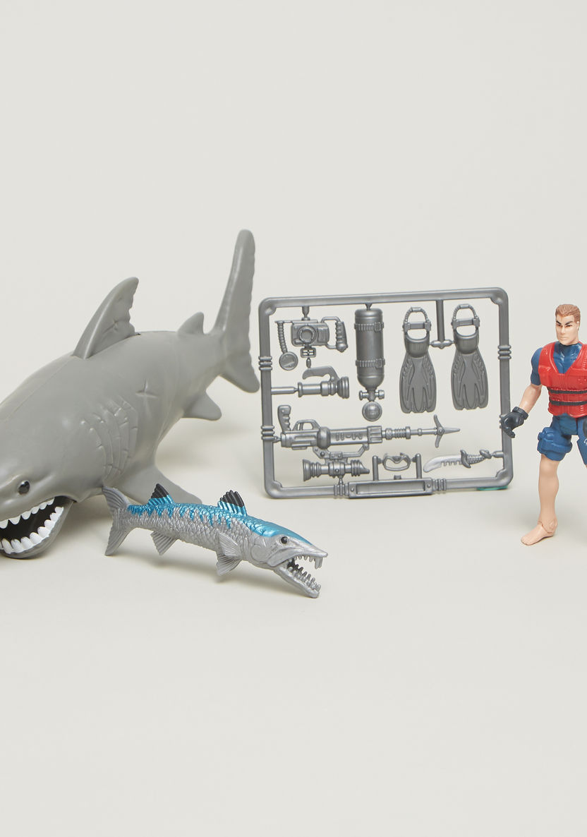 Wild Quest Shark Exploring Snorkeling Playset-Action Figures and Playsets-image-0