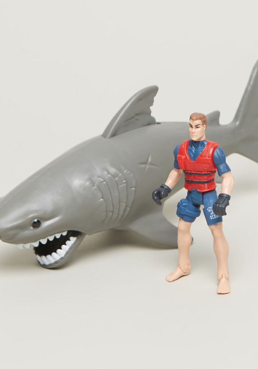 Wild Quest Shark Exploring Snorkeling Playset-Action Figures and Playsets-image-1