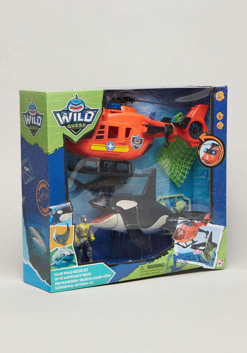 Wild Quest Killer Whale Rescue Playset-Action Figures and Playsets-image-6