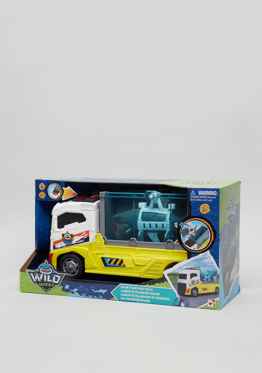 Wild Quest Shark Transport Truck Playset-Scooters and Vehicles-image-0