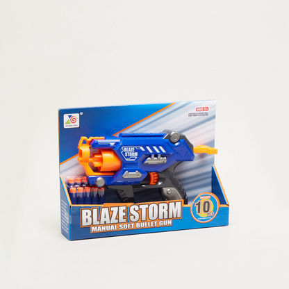 Blaze Storm Manual Operated Soft Dart Gun