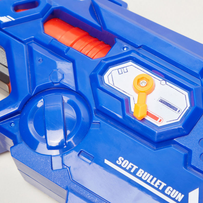 Blaze Storm Manual Soft Bullet Dart Gun Toy Set-Action Figures and Playsets-image-4
