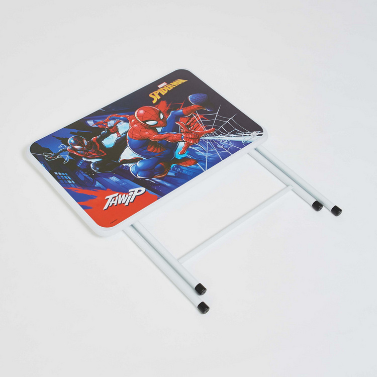 Disney Spider-Man Print Foldable Table and Chair