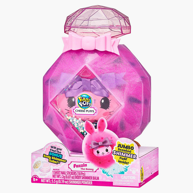 Moose Pikmi Pops Puff Shimmer Bunny Playset