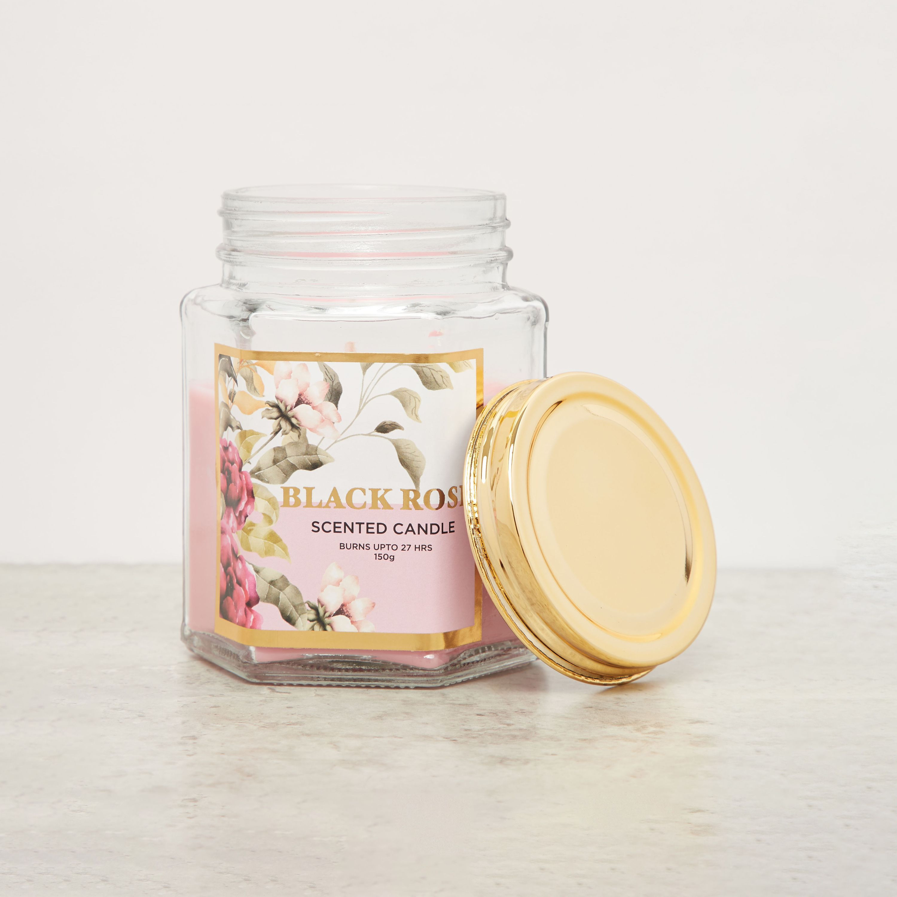 جرة شموع برائحة الفانيليا - 150 جم-household-homefragrance-candles-image-2