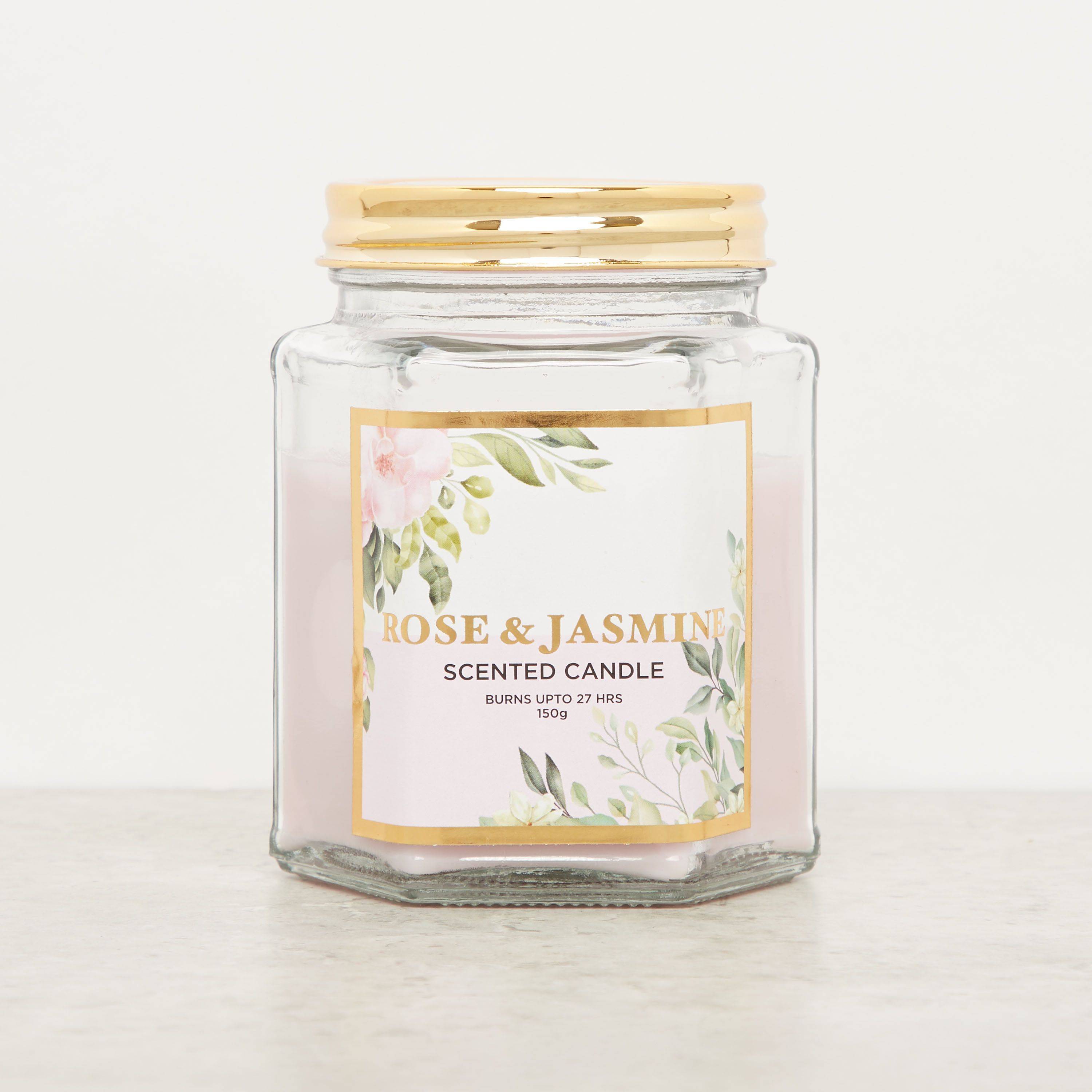 جرة شموع برائحة الفانيليا - 150 جم-household-homefragrance-candles-image-1