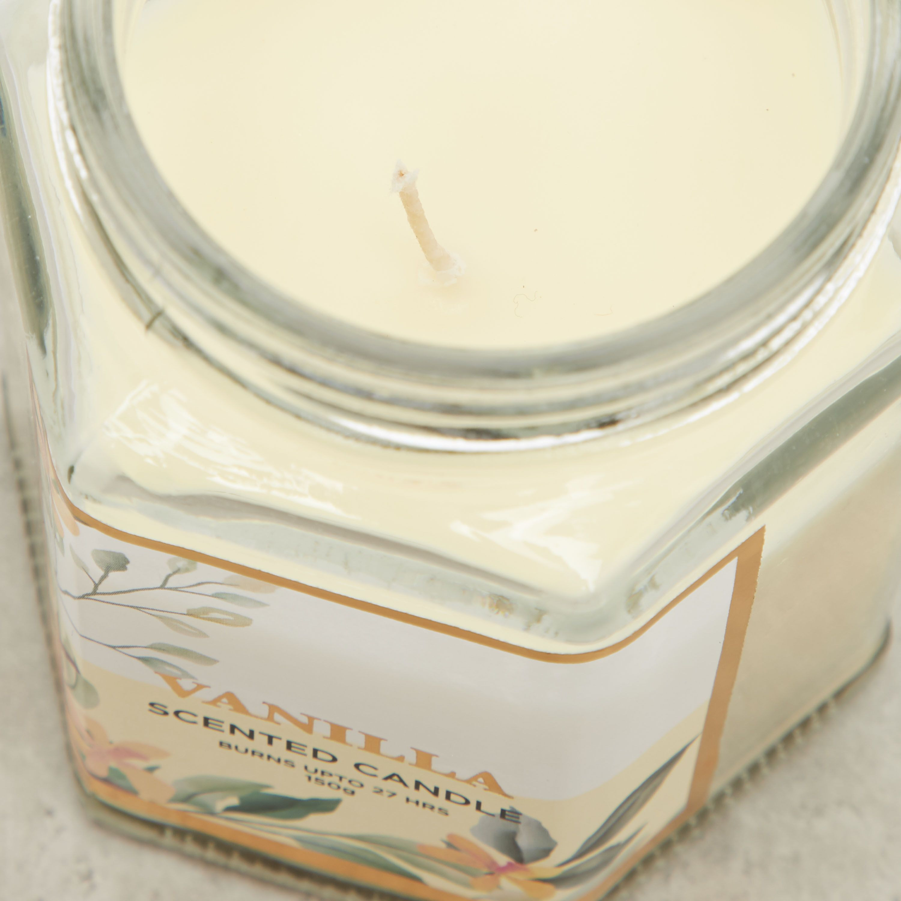 Vanilla Scented Jar Candle - 150 gms-household-homefragrance-candles-image-3