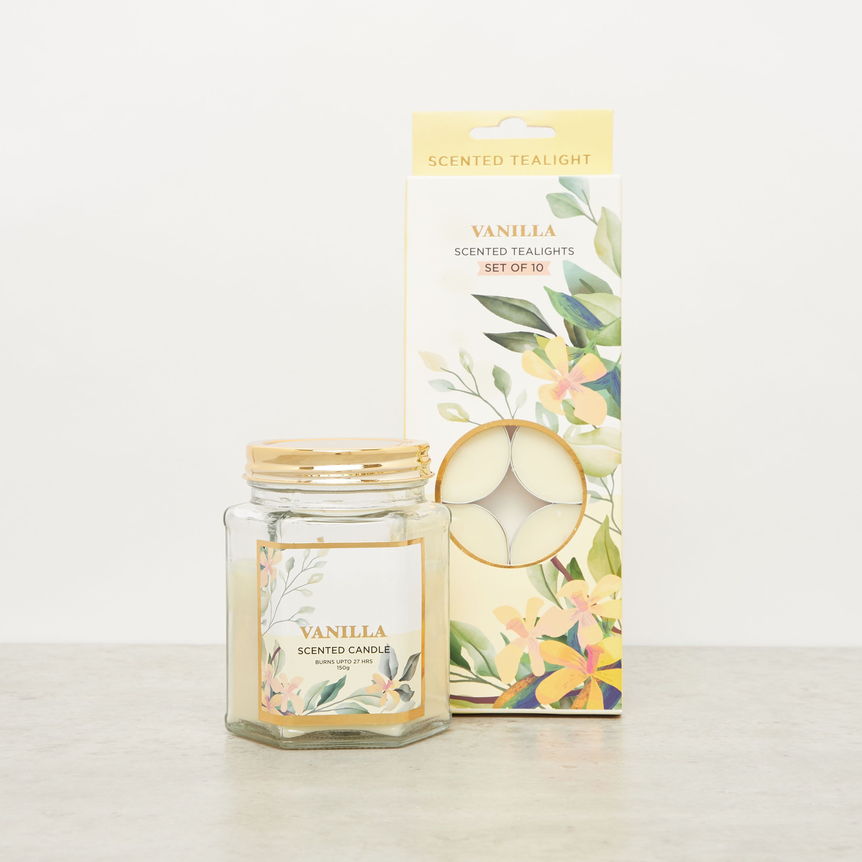 Vanilla Scented Jar Candle - 150 gms-household-homefragrance-candles-image-4