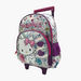 Hello Kitty Print Trolley Backpack with Retractable Handle - 14 inches-Trolleys-thumbnail-1