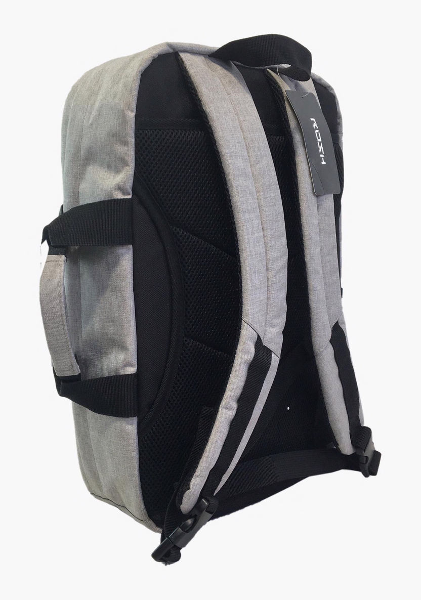 Juniors Textured Backpack with Adjustable Straps - 18 inches-Backpacks-image-2