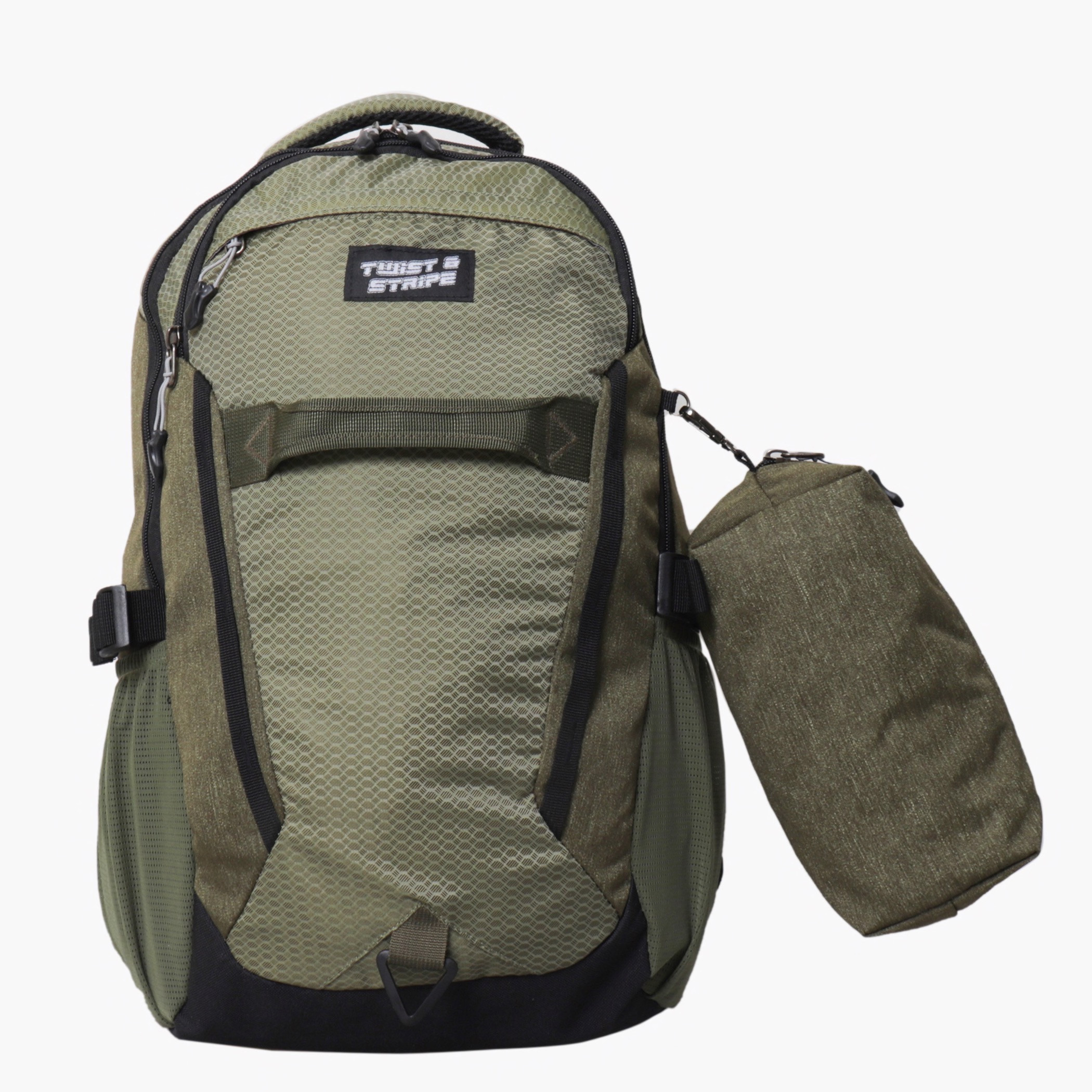 Juniors Textured Backpack with Pencil Case - 16 inches-school-bagsandbackpacks-backpacks-image-1