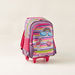 Juniors Printed 3-Piece Trolley Backpack Set - 16 inches-School Sets-thumbnail-1