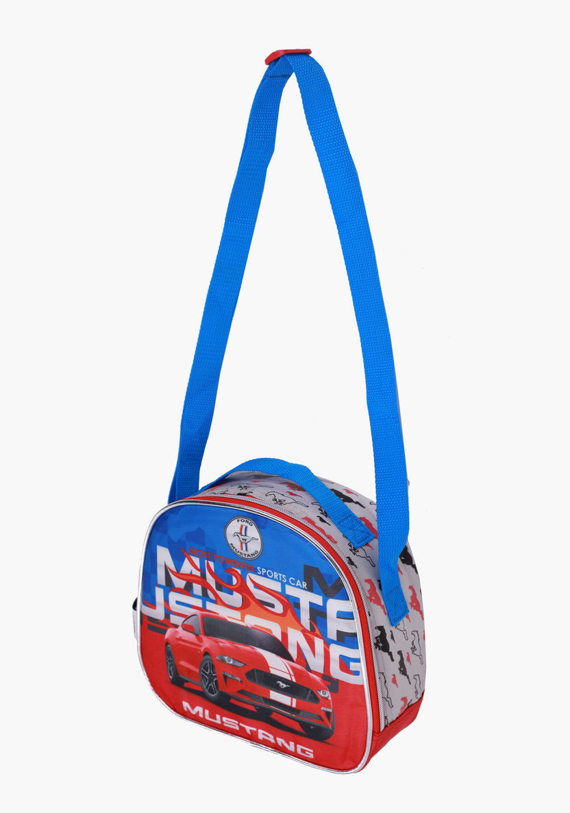 Mustang Printed Insulated Lunch Bag-Lunch Bags-image-2