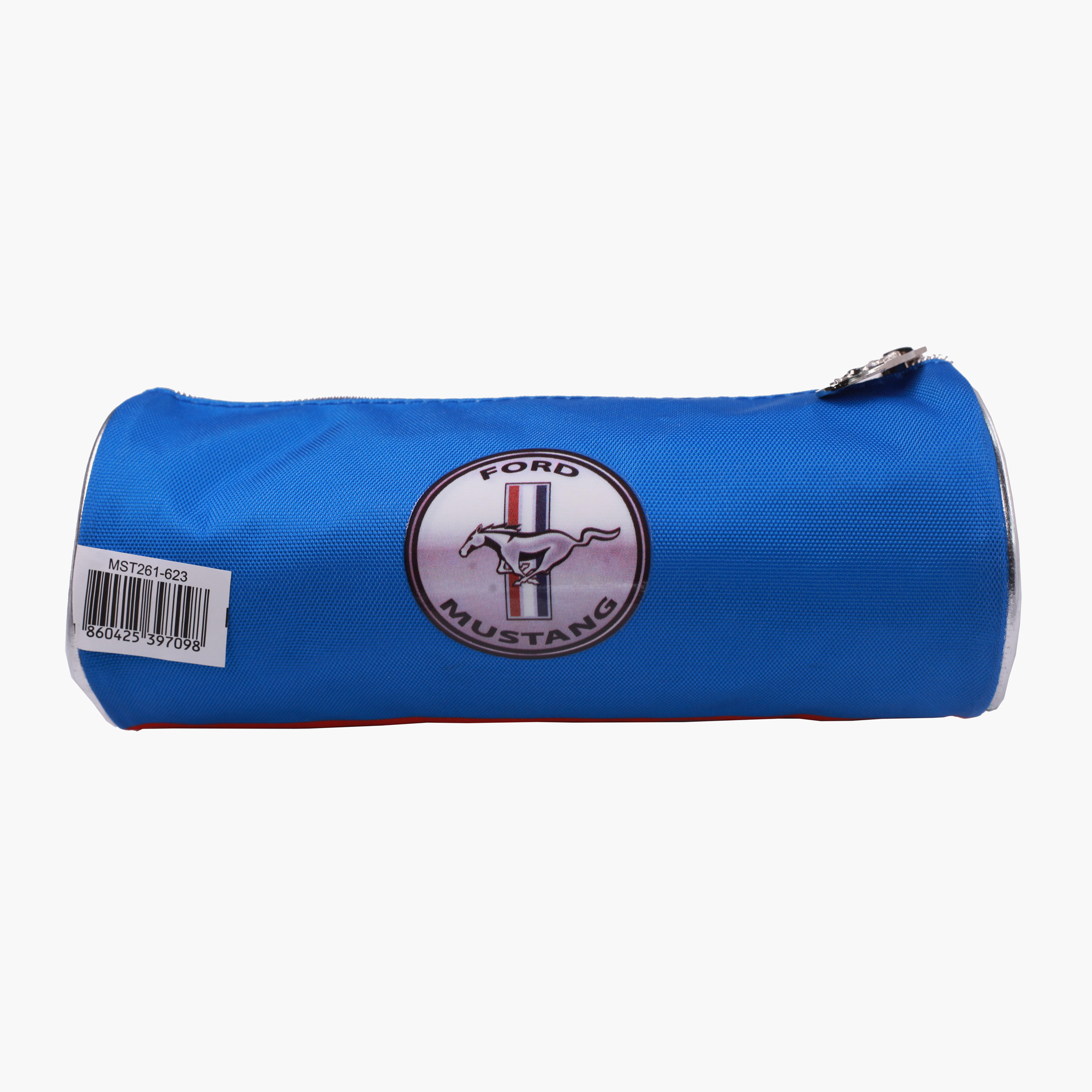 Mustang Printed Round Pencil Case-school-stationery-pencilcases-image-3