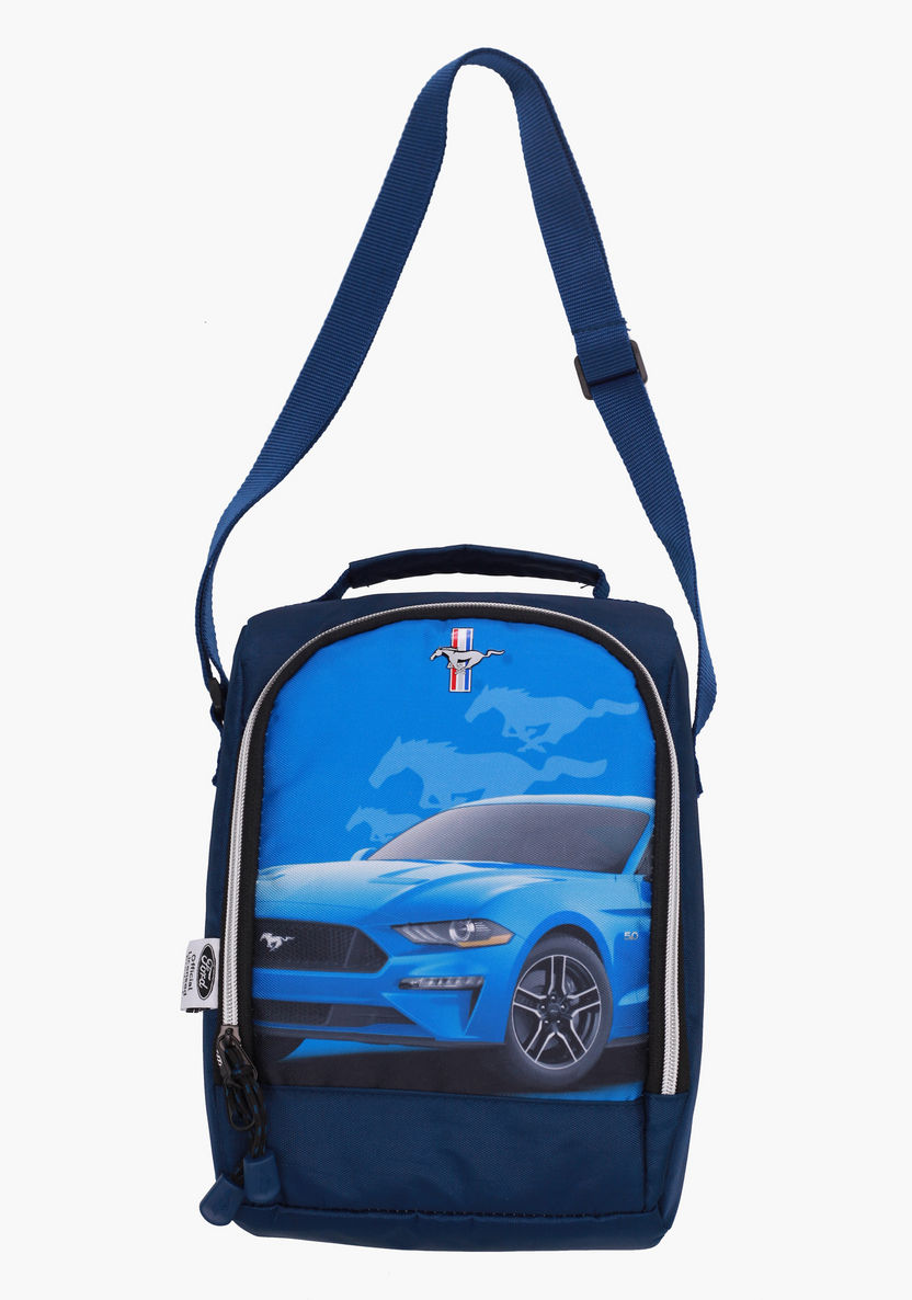 Mustang Printed Lunch Bag-Lunch Bags-image-0