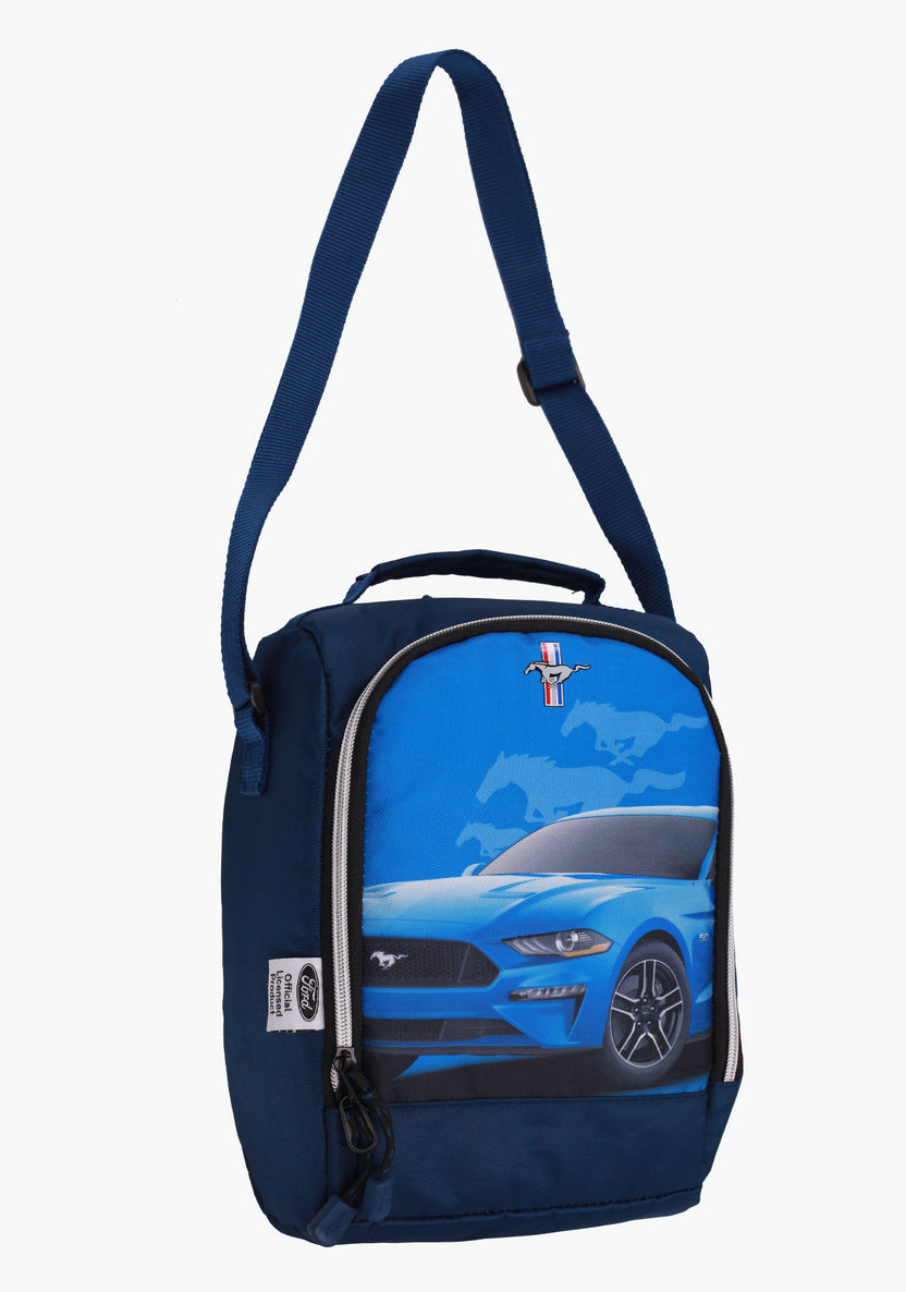 Mustang Printed Lunch Bag-Lunch Bags-image-1