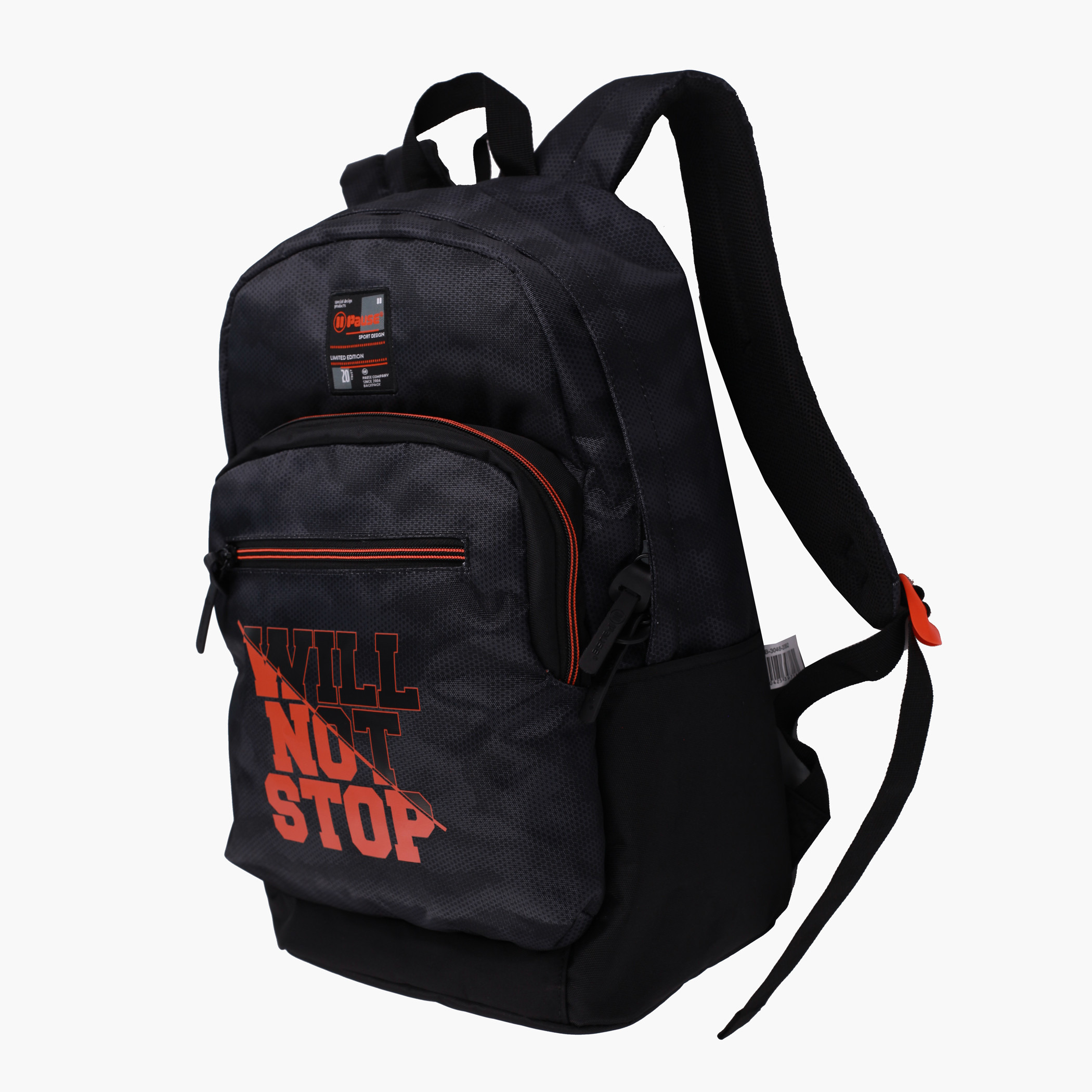 Pause Printed Backpack with Adjustable Straps - 18 inches-school-bagsandbackpacks-backpacks-image-4