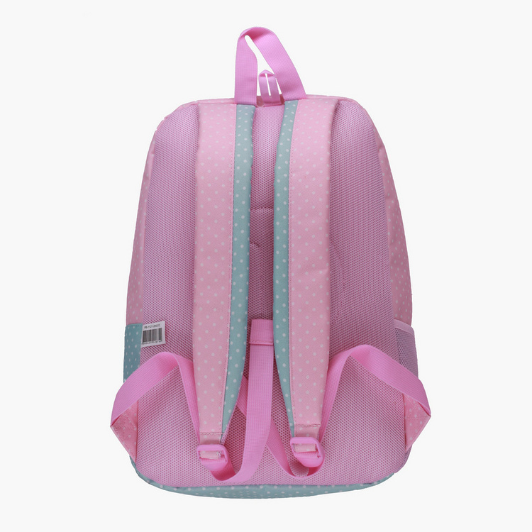 Pause Sequin Detail Backpack with Adjustable Shoulder Straps