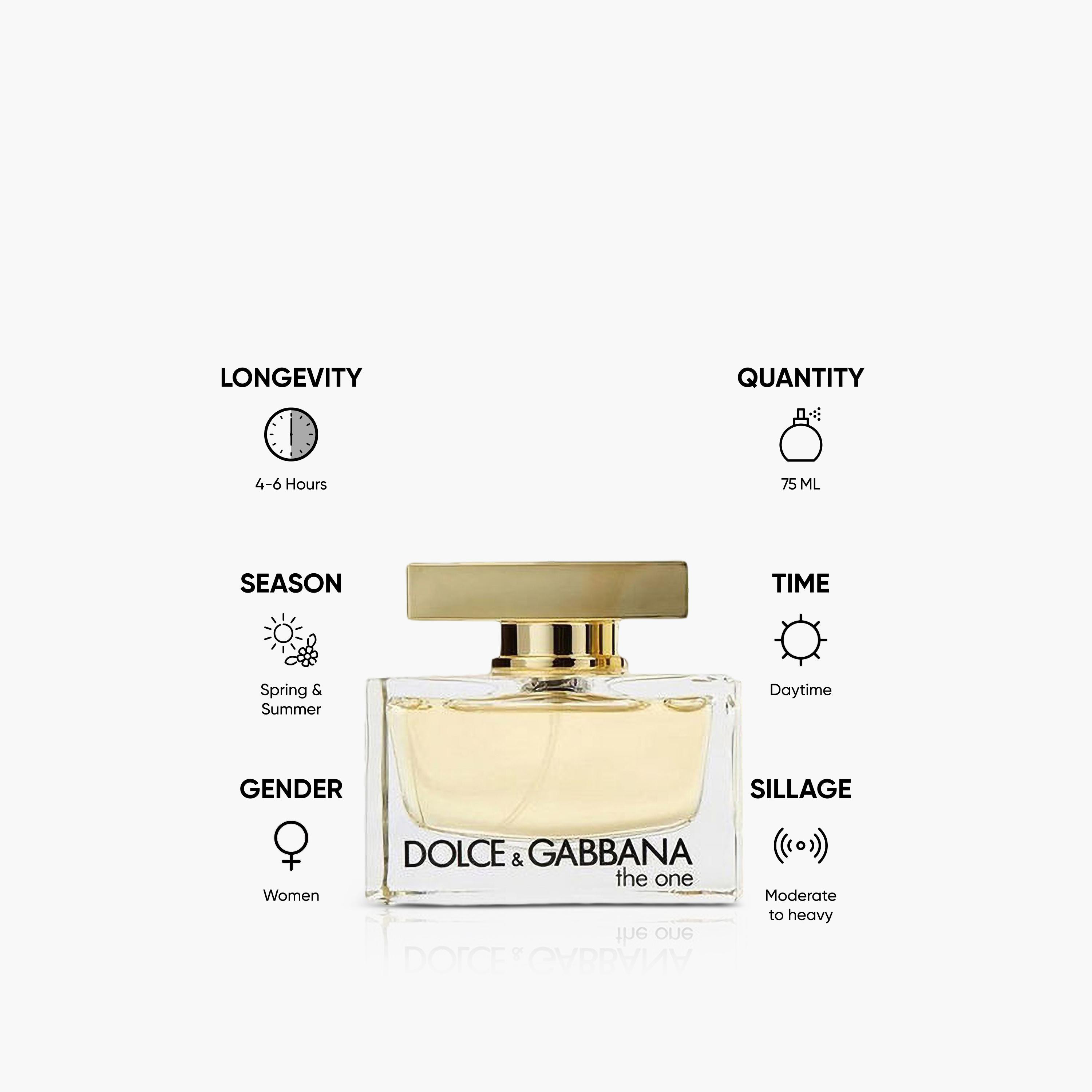 بخاخ عطر طبيعي ذا وان للنساء من دولتشي أند جابانا - 75 مل-beautyandpersonalcare-fragrance-women-image-5
