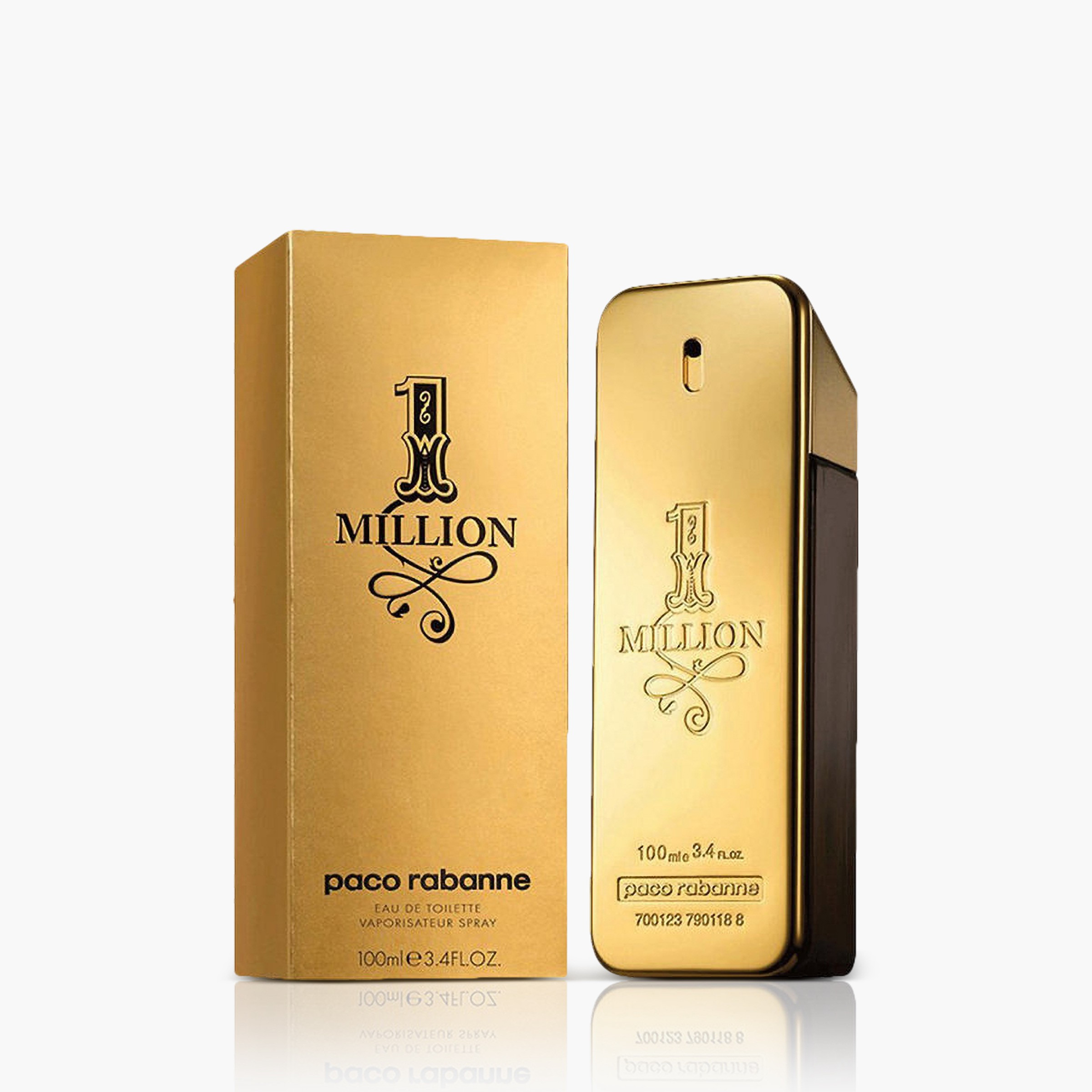 Paco Rabanne One Million Eau de Toilette Men's Natural Spray - 100 ml-beautyandpersonalcare-fragrance-men-image-2