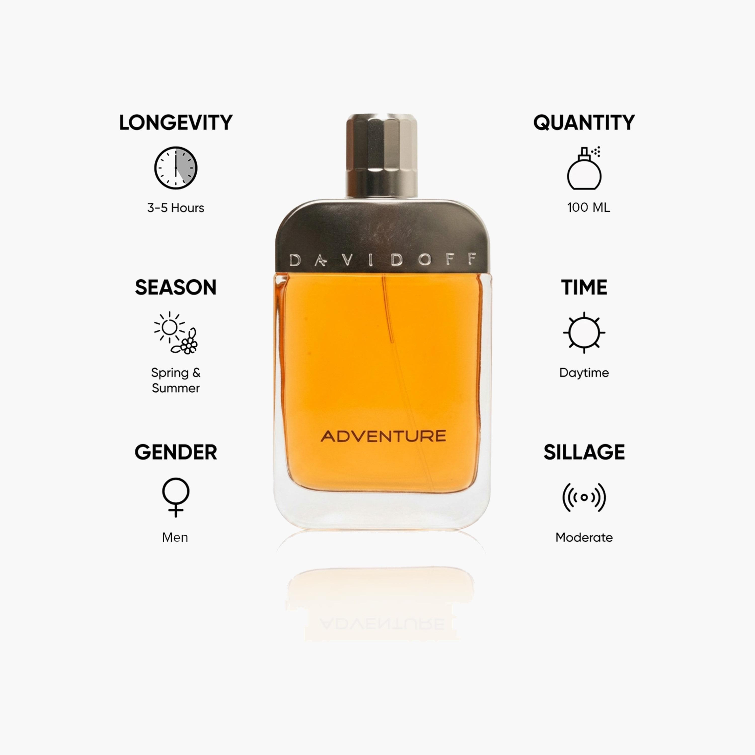 Davidoff Adventure Eau De Toilette Natural Spray for Men - 100 ml-beautyandpersonalcare-fragrance-men-image-5