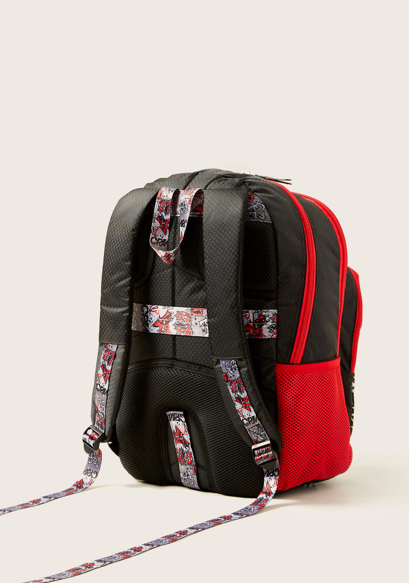 Busquets Printed Backpack with Pencil Case-Backpacks-image-4