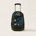 Busquets Printed Trolley Backpack with Adjustable Straps - 18 inches-Trolleys-thumbnail-0