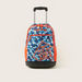 Busquets Printed Trolley Backpack with Adjustable Straps-Trolleys-thumbnail-0