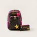 Busquets Star Print Backpack with Pencil Case-Backpacks-thumbnail-0
