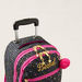 Busquets Star Print Trolley Backpack with Adjustbale Shoulder Straps-Trolleys-thumbnail-2