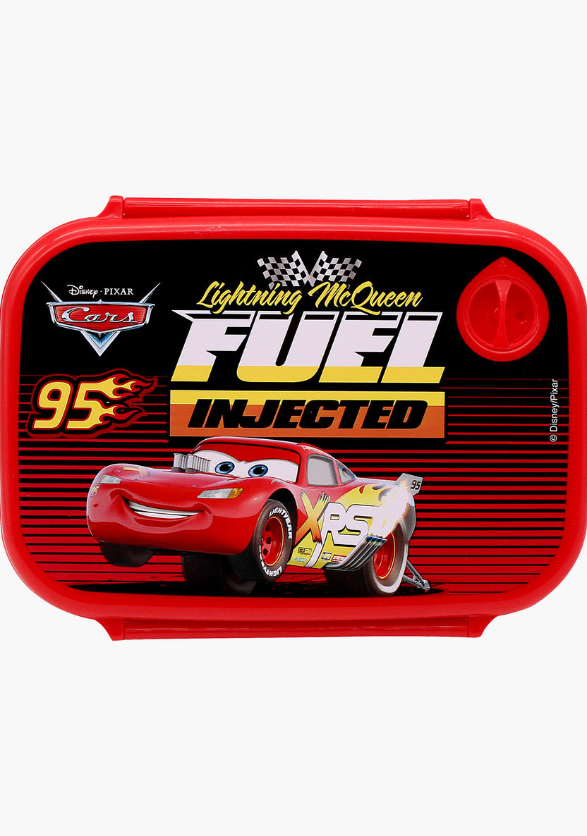 Disney Cars Fuel Injected Lunchbox with Clip On Closure-Lunch Boxes-image-0