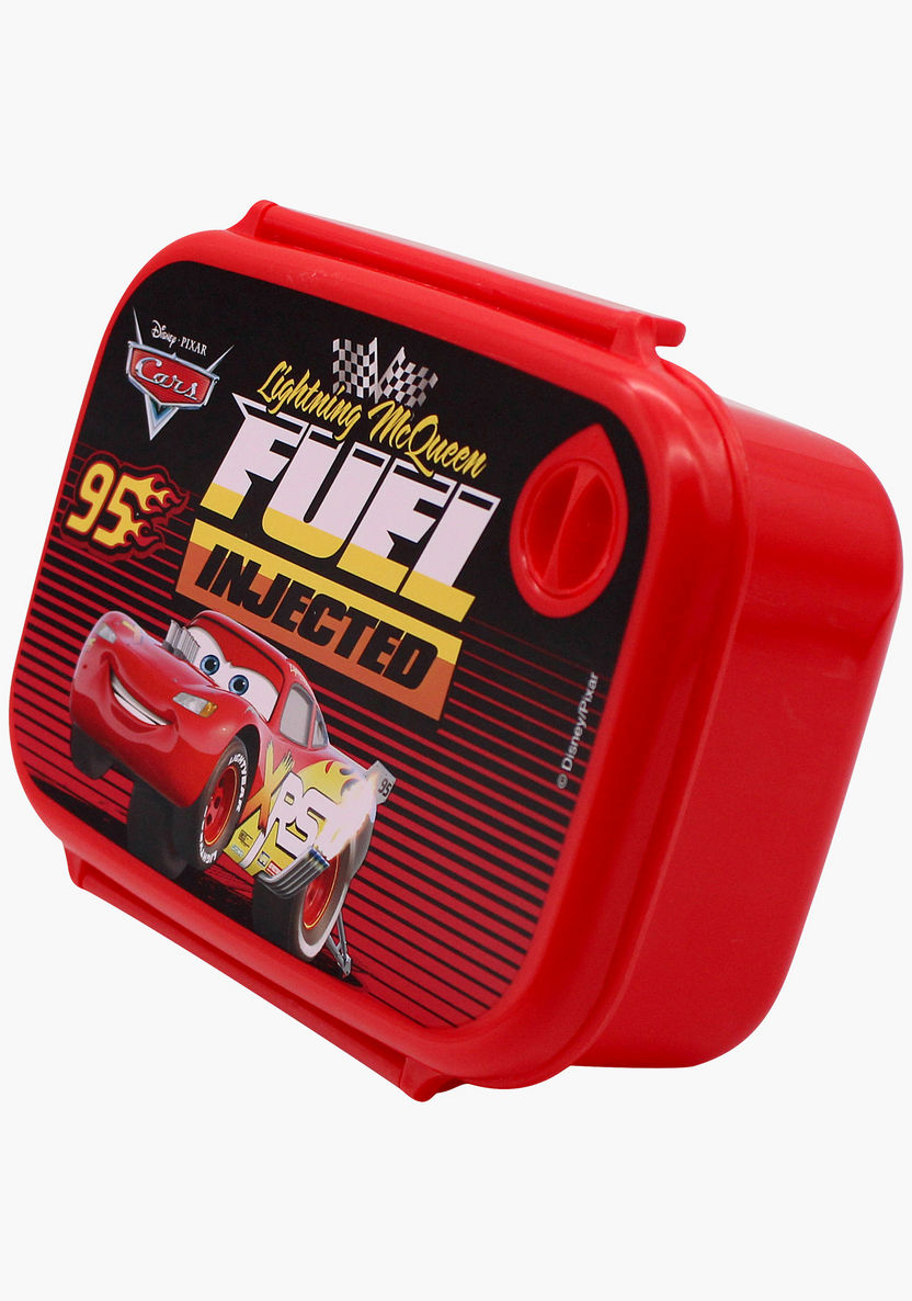 Disney Cars Fuel Injected Lunchbox with Clip On Closure-Lunch Boxes-image-1