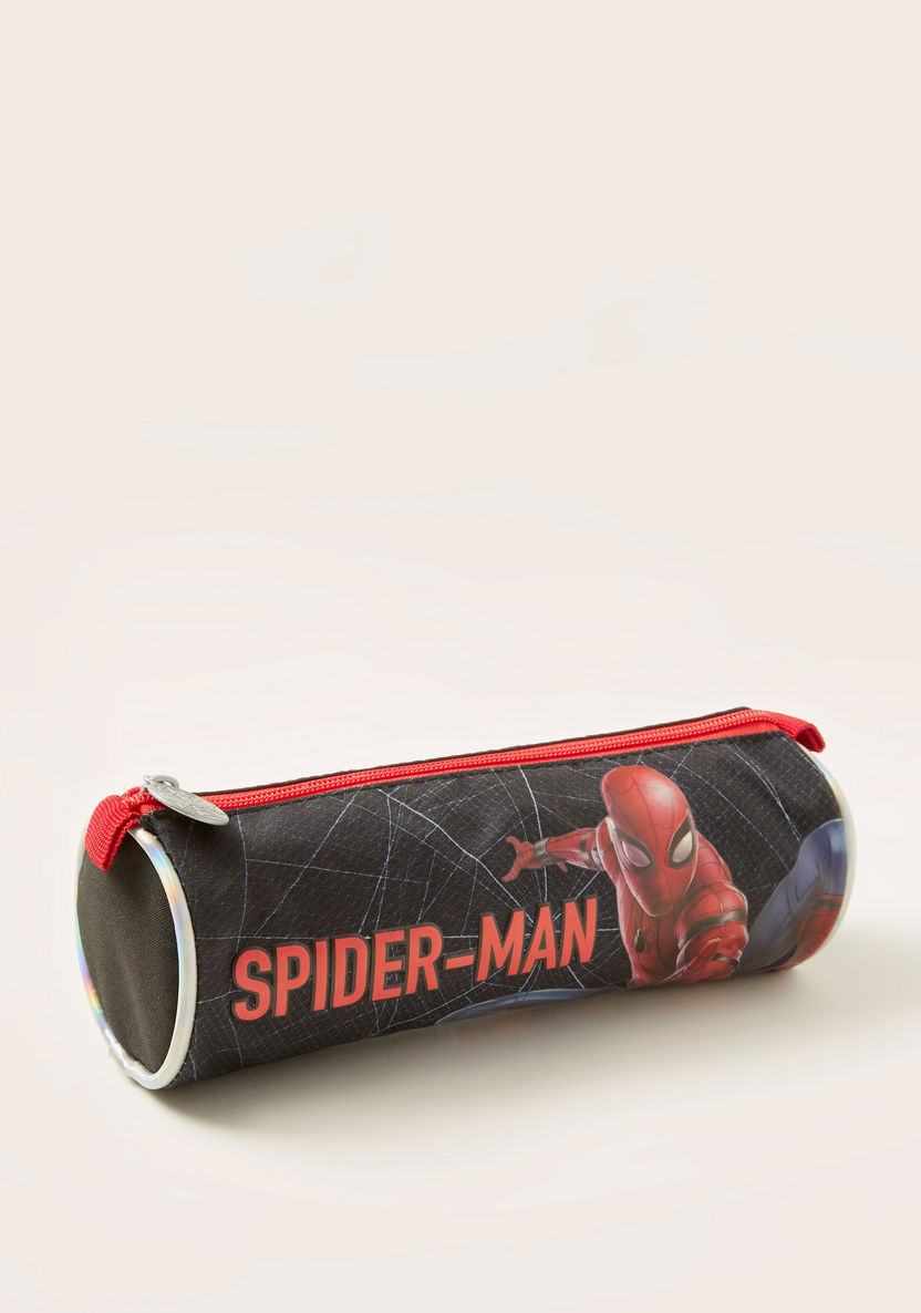 Simba Spider-Man Print Pencil Case with Zip Closure-Pencil Cases-image-0