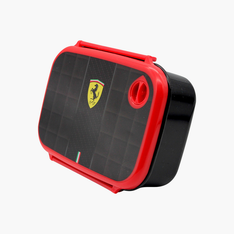 Ferrari Print Lunchbox with Clip Closure