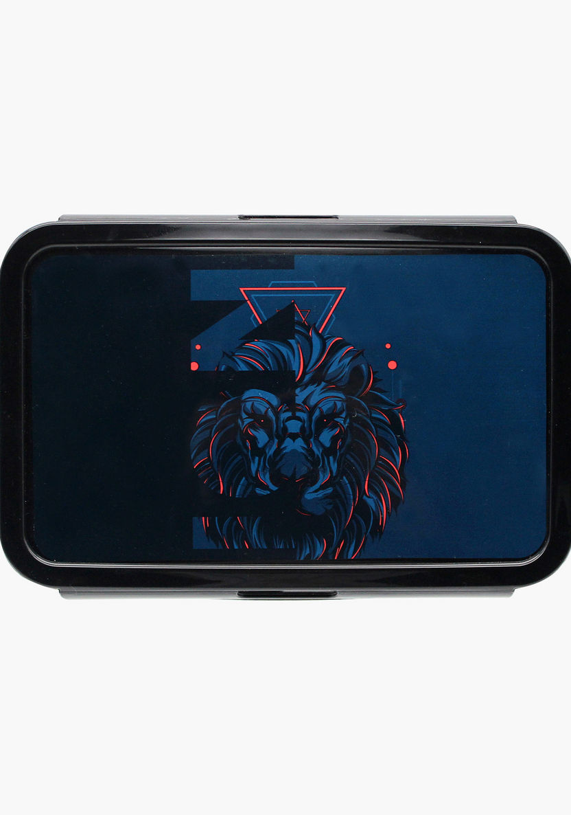 Simba Printed Lunchbox with Clip On Closure-Lunch Boxes-image-0