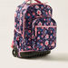 ROCO Floral Print Trolley Backpack with Pencil Case - 20 inches-Trolleys-thumbnail-3