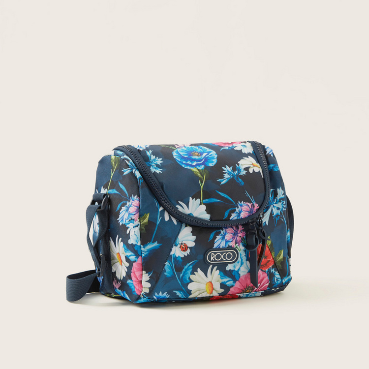 ROCO Floral Print Lunch Bag
