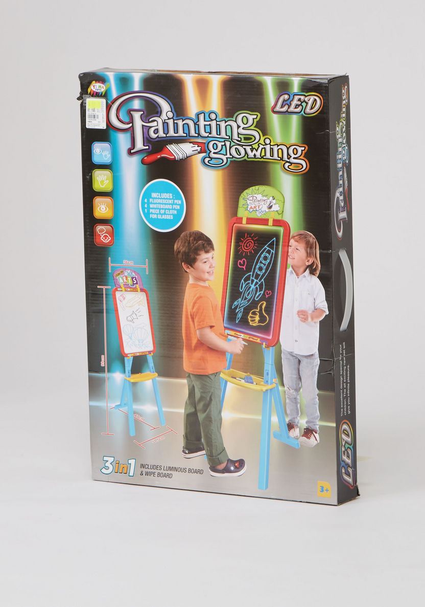 LED 3-in-1 Painting Glowing Board with Easel-Gifts-image-5