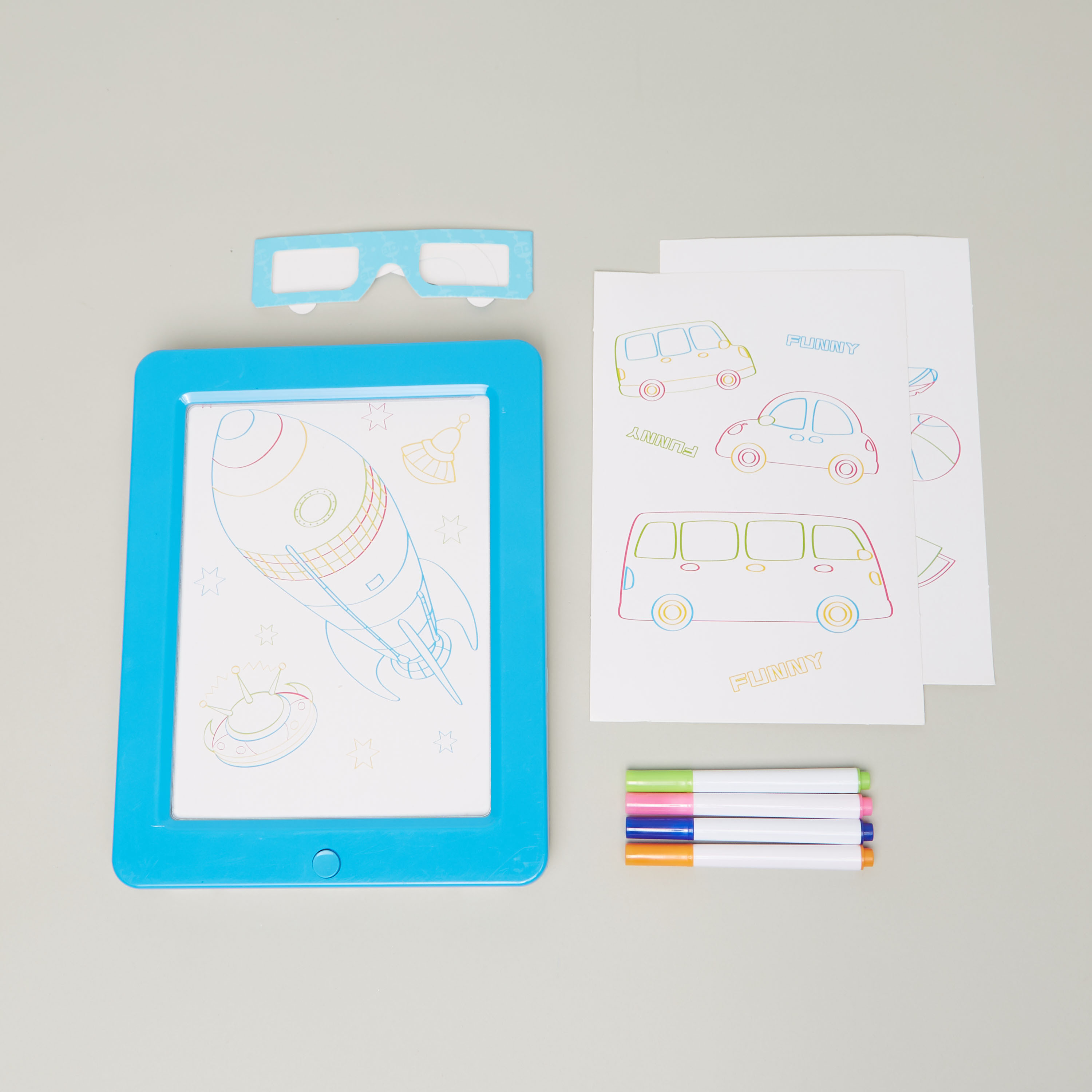 طقم سبورة رسم مضيئة-toys-educational-readingandwriting-image-2