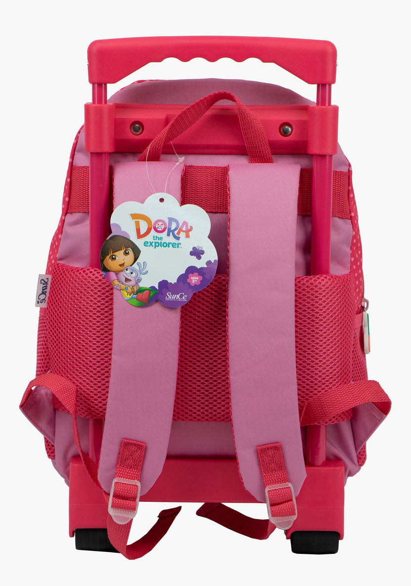Dora The Explorer Print Trolley Backpack - 14 inches-Trolleys-image-3
