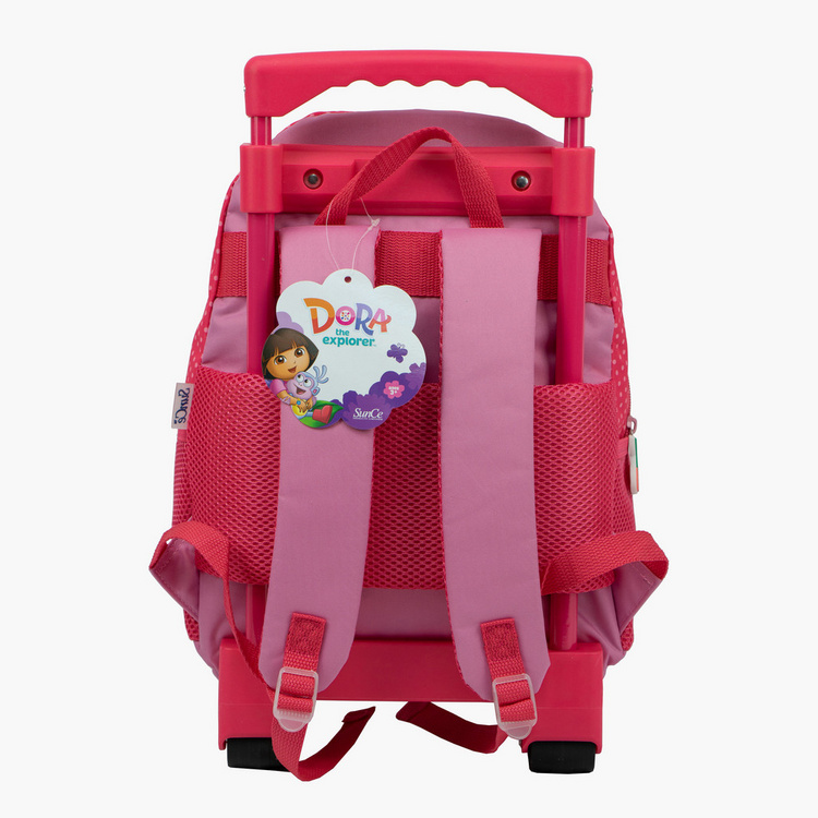 Dora The Explorer Print Trolley Backpack - 14 inches